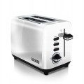 Toster 925W stal nierdzewna biały