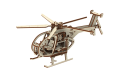 drewniany helikopter do składania
