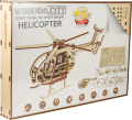 drewniany helikopter do składania