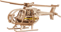 drewniany helikopter do składania