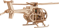 drewniany helikopter do składania