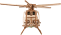 drewniany helikopter do składania