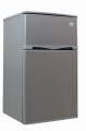 Mała Lodówka z Zamrażarką Podblatowa  85 cm  89L Inox