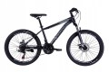 Rower Młodzieżowy Górski MTB 24" Rama 15" Wzrost 130-145 Amortyzacja Hamulce Tarczowe