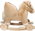 Pluszowy Konik Pegaz Bujaczek 2w1 z Jeździkiem i Dźwiękiem