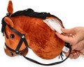 Hobby Horse – Pluszowy Koń na Kiju z Dźwiękiem, Realistyczne Detale, 70 cm, Zabawka dla Dzieci 3+