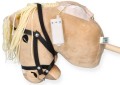 Hobby Horse Konik na Kiju z Dźwiękiem Izabelek Pluszowy 70 cm - Realistyczny Koń do Zabawy