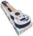 Drewniana Gitara dla Dzieci 6-cio strunowa Zwierzęta Arktyczne