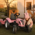 Traktor na pedały FALK Country Star z przyczepą dla dzieci 2+