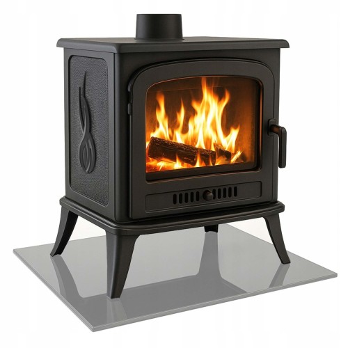 Piec żeliwny wolnostojący kominek koza K7 – 5 kW, Ecodesign 2022