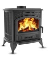 Piec żeliwny Kominek Koza K6 na drewno 8 kW – ogrzewanie 50–110 m², Ecodesign 2022