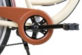 Rower Damski Miejski Catherina  26/28 cali 7 Biegów Shimano Kosz  Wiklinowy kremowy