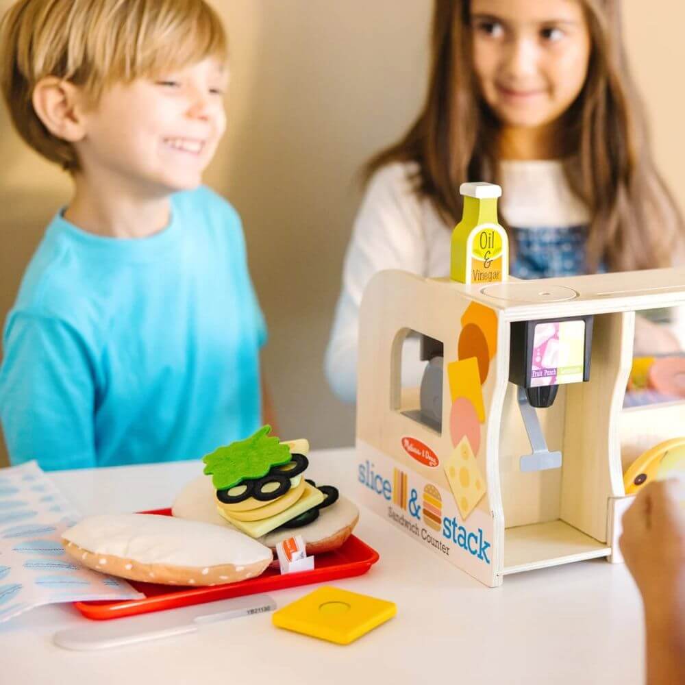  Bar Kanapkowy – Zestaw Kuchenny dla Dzieci 3+ Melissa & Doug