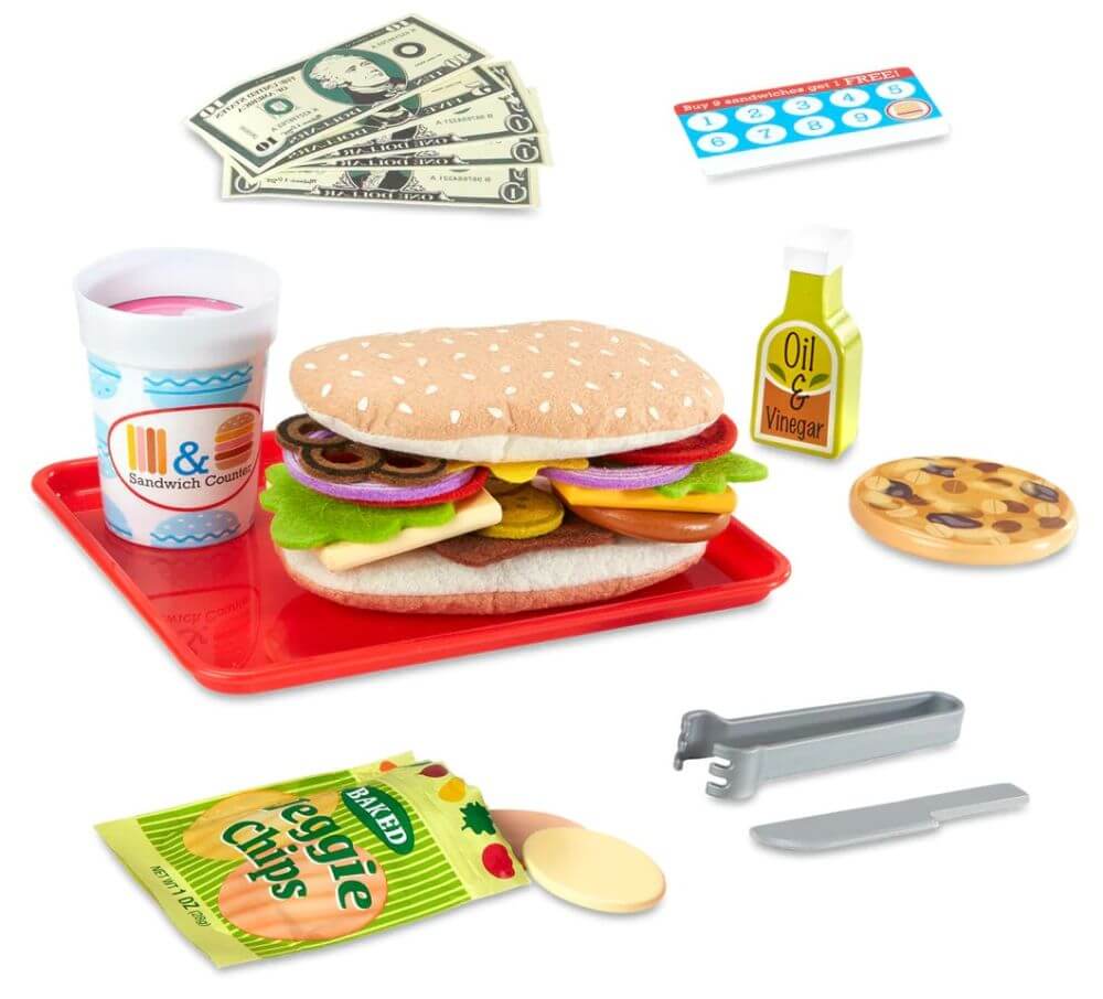 Bar Kanapkowy – Zestaw Kuchenny dla Dzieci 3+ Melissa & Doug 