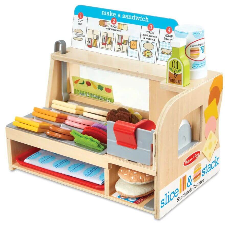  Bar Kanapkowy – Zestaw Kuchenny dla Dzieci 3+ Melissa & Doug