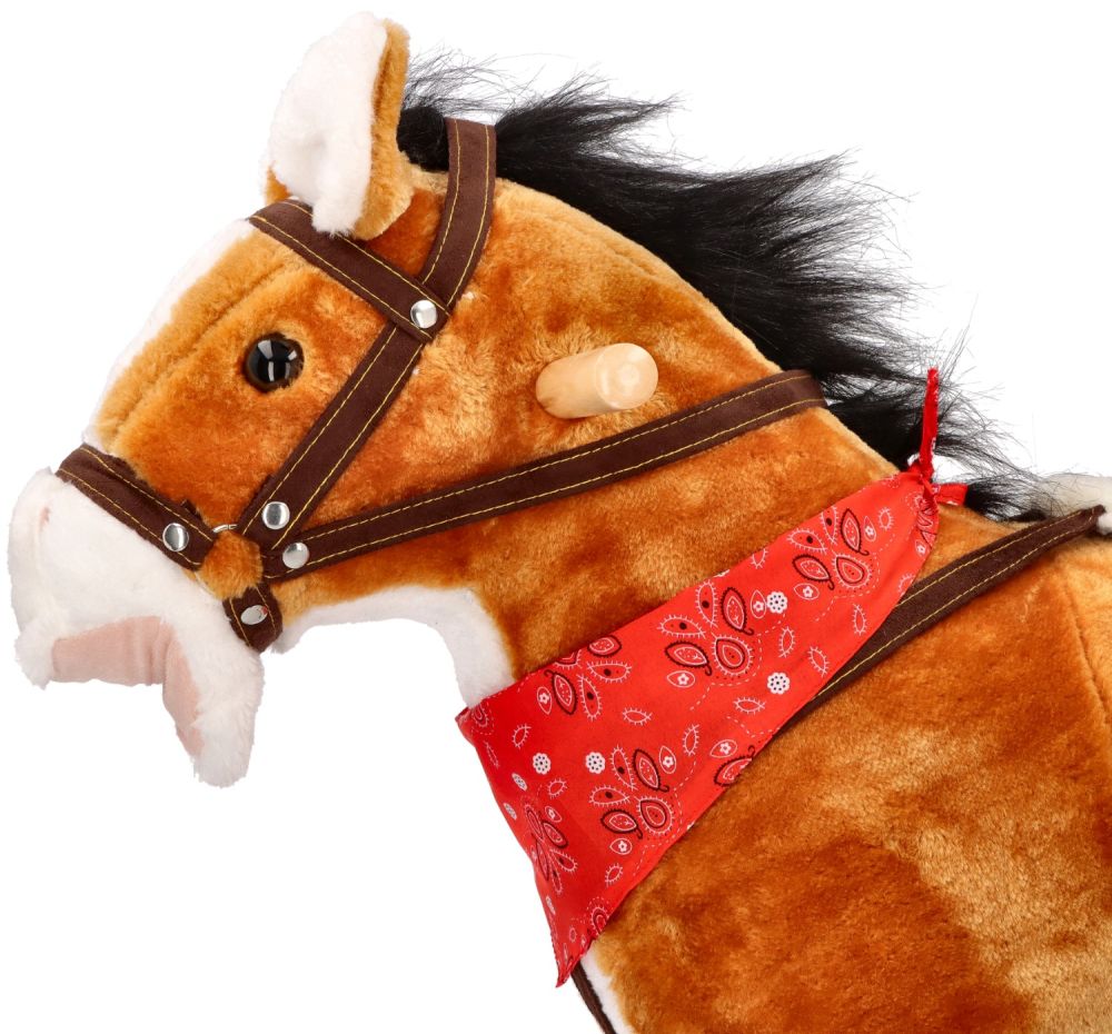 Gniady konik na biegunach interaktywny