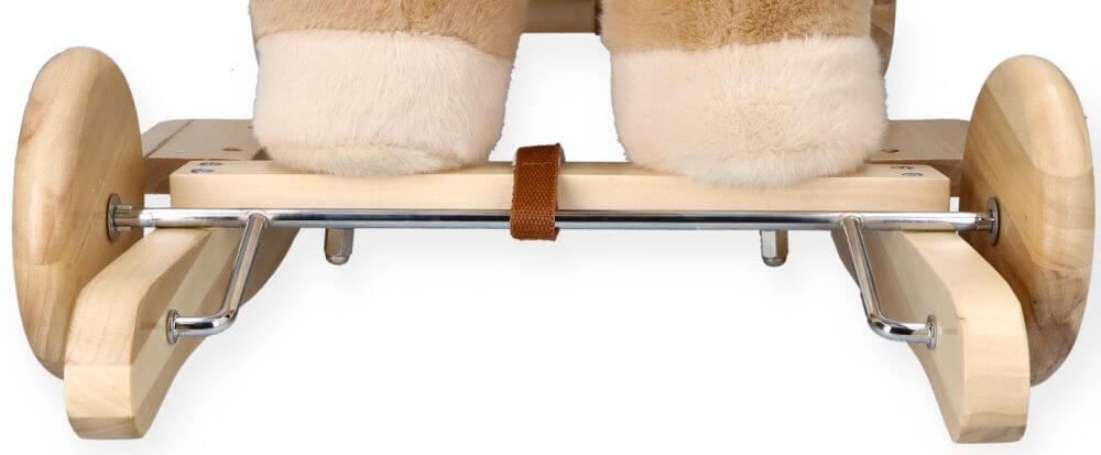 Pluszowy Konik Pegaz Bujaczek 2w1 z Jeździkiem i Dźwiękiem