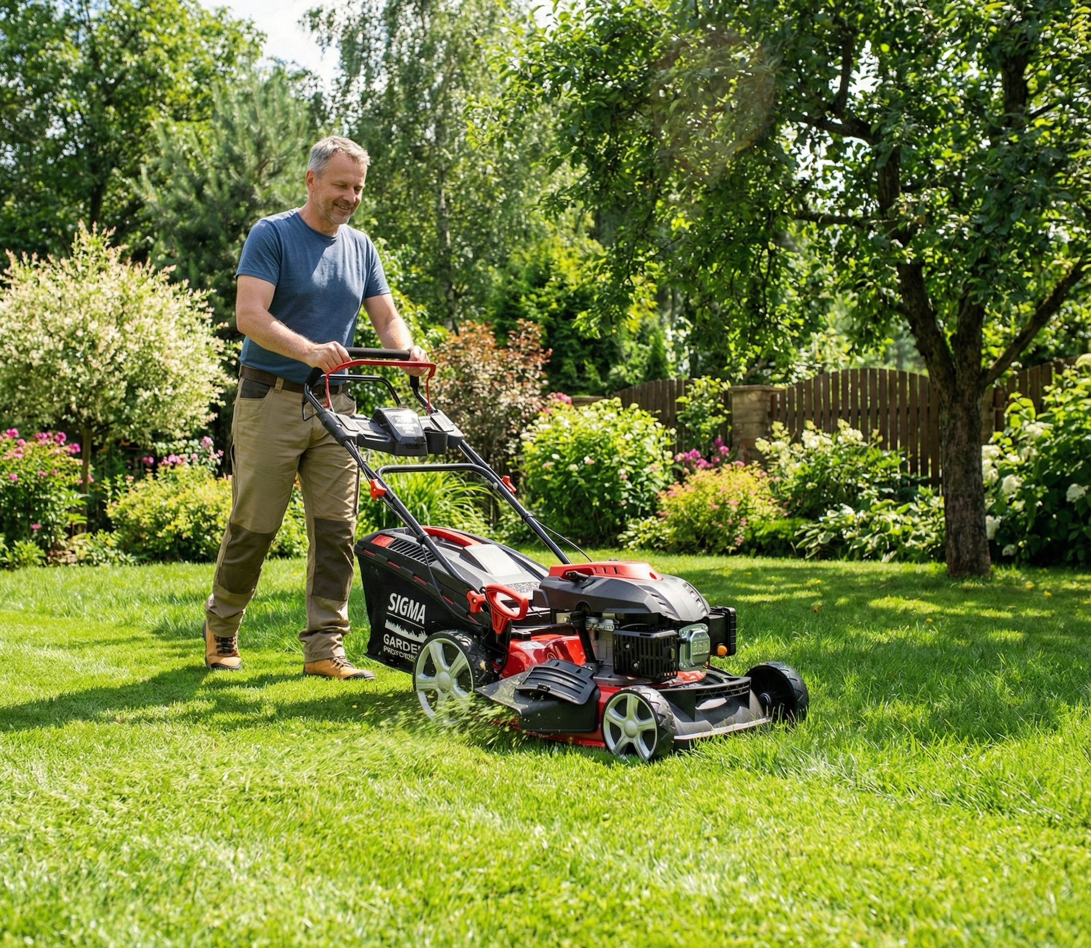 kosiarka spalinowa z napędem 53 cm SIGMA GARDEN