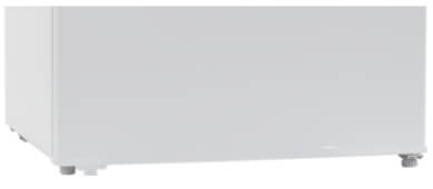 Mała lodówka Biurowa Hotelowa Minibar Działka 43 L biała