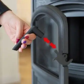 Piec żeliwny wolnostojący kominek koza K7 - 5kW Ecodesign 2022