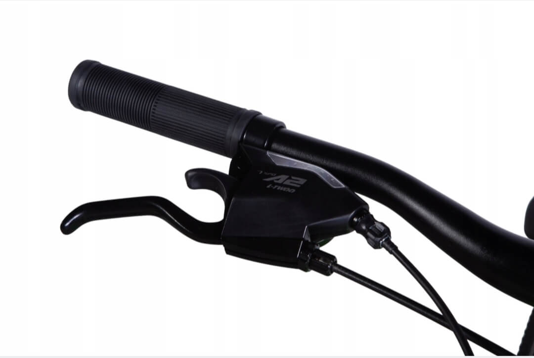 Rower Młodzieżowy Górski MTB 24" Rama 15" Wzrost 145-160 Amortyzacja Hamulce Tarczowe