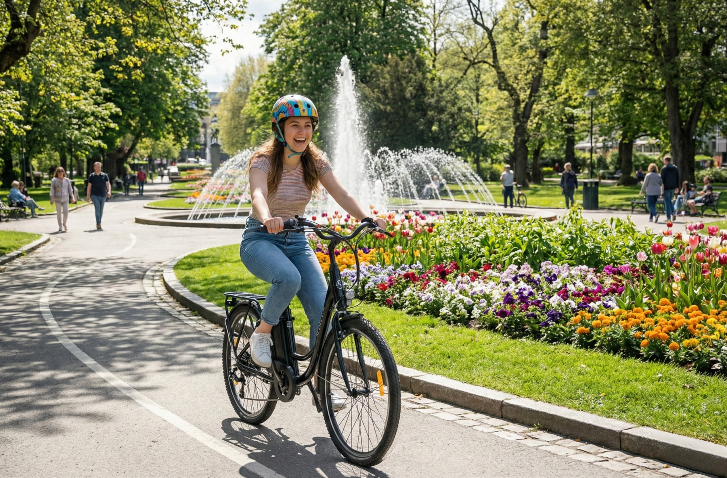 Rower elektryczny miejski koło 26 rama 18 Sigma Bike 