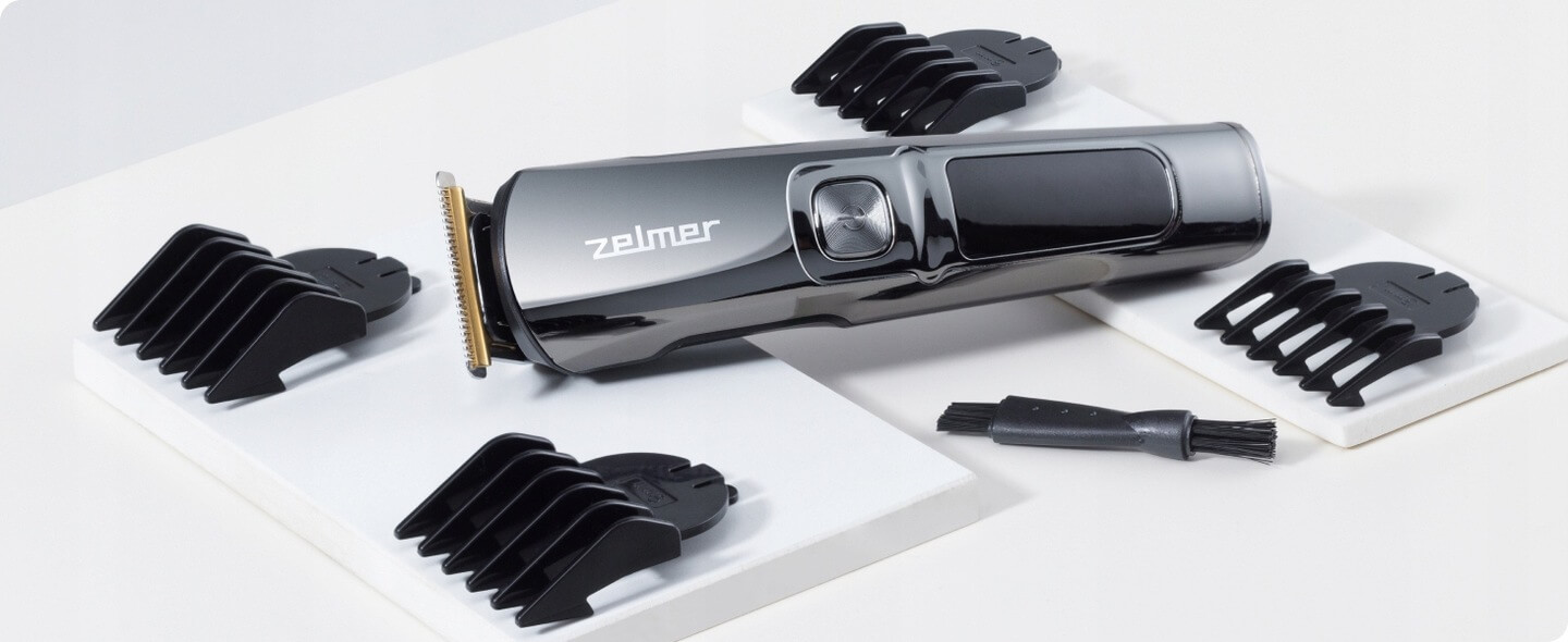 Trymer ZELMER golarka do włosów i brody bezprzewodowa wodoodporna