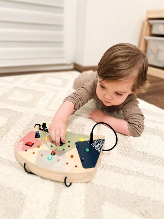 Tablica Manipulacyjna z Lampkami LED