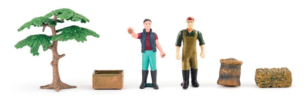 Zestaw Koni dla Dzieci Farma – 25 Elementów