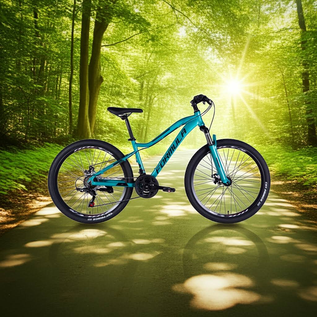 Rower górski MTB 26" turkusowy