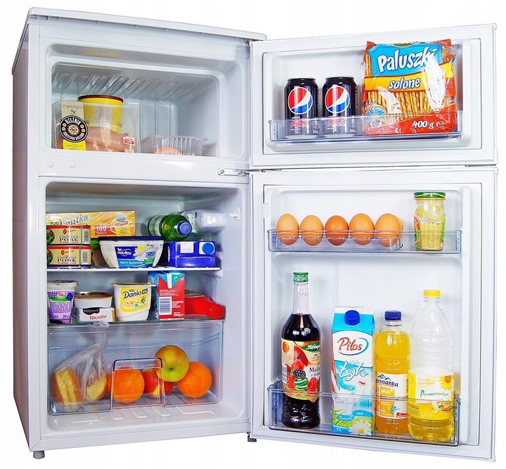 Lodówka podblatowa biała Sigma w aranżacji