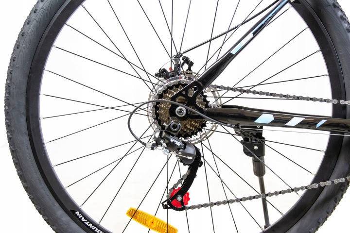 Rower Górski MTB Męski 29 Cali Czarno Niebieski