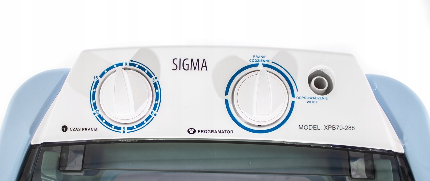 Pralka wirnikowa typu frania duża pojemność 7 kg
